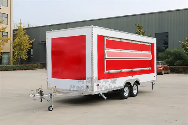 5.5m food trailer